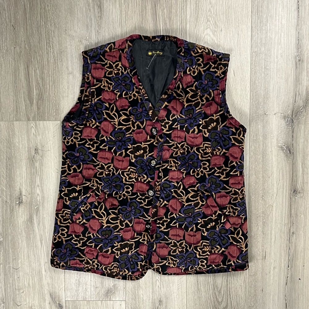 Sun Hung Flowers Multicoloured Large  Vest